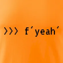 Python  f yeah