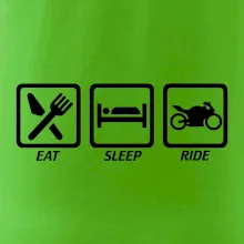 Eat sleep ride - cesta