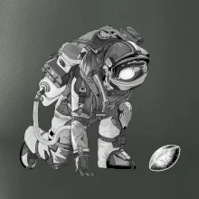 Americký futbal astronaut