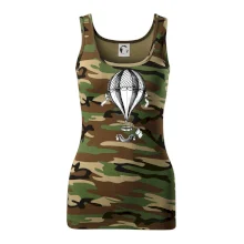 Teplovzdušný balón kreslený