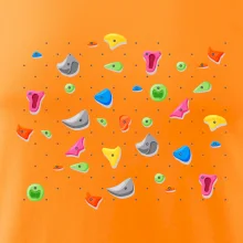 Lezenie na stene - chyty Lezenie na stene - chyty