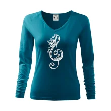 Husľový kľúč kvety Husľový kľúč kvety