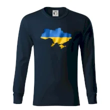 Ukrajina vlajka mapa Ukrajina vlajka mapa