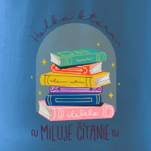 Holka, ktorá miluje čítanie