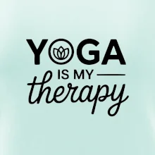 Yoga Is My Therapy nápis