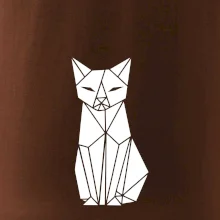 Origami mačka spredu