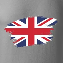 Britská vlajka roztrhaná