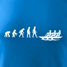 Evolúcia veslovanie 3 ľudia