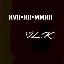 Dátum výročia a iniciály