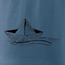 Letná romantika - papierová loďka