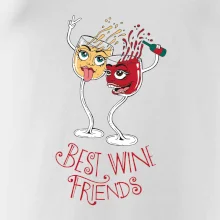 Best wine friends dancing (Pecka design)