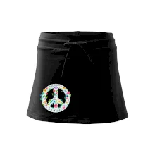 Peace and love symbol