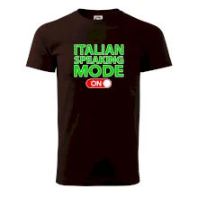 Italian speaking mode - ON