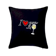 I love you and white wine