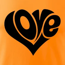 Love nápis jednoduchý Love nápis jednoduchý