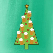 Nepotrebujem nič viac - strom a pivo (Pecka design)