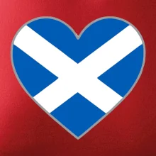 Škótske srdce na prsník