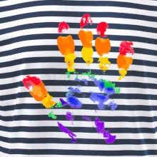 LGBT hand print