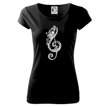 Husľový kľúč kvety Husľový kľúč kvety