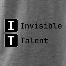 IT Nápis Invisible Talent