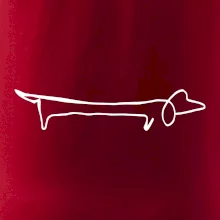 Jazvečík - kreslený Jazvečík - kreslený