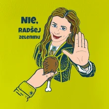 Nie, radšej zeleninu (Pecka design)