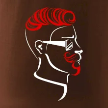 Borec s upraveným fúzom