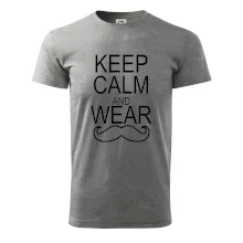 Keep calm and wear mustache Keep calm and wear mustache