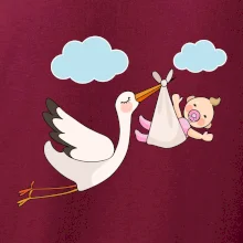 Bocian čakáme bábätko - dievča