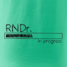 In progress titul RNDr. doktor / doktorka prírodných vied