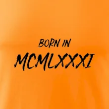 Born in - Rímske číslo 1981
