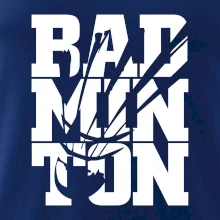 Badminton nápis