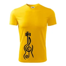 Husľový kľúč gitara