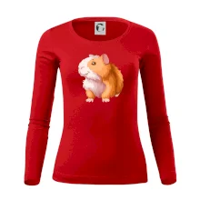 Morča - kreslené, bielo oranžové