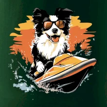 Border Kólia na vodnom skútri