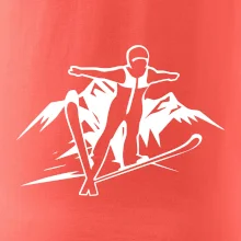 Letiaci skokan biely