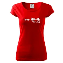 I love horse the end. I love horse the end.