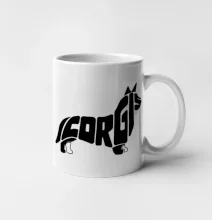 Corgi - nápis v tele