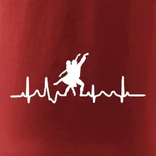 EKG tanec - tancujúca dvojica
