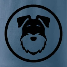 Bradáč v koliesku na prsníku