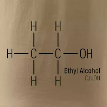 Molekulárna štruktúra Etanol