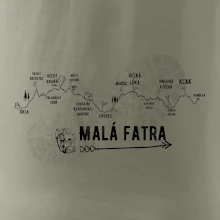 Profil kopca - Malá Fatra