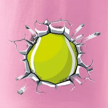 Tenisová loptička v triku