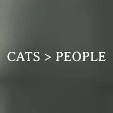 Cats > people Cats > people