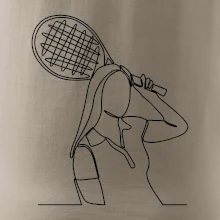 Tenistka jedným ťahom