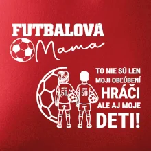 Futbalová mama - syn a dcéra (vaše meno a číslo)