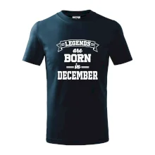 Legends are born in December