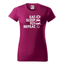 Eat sleep fly repeat