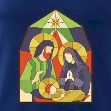 Vitráž - jasličky