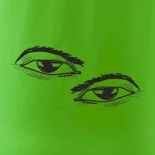 Párový motív - oko prižmúrené